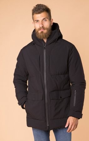 MR520: Теплая водоотталкивающая куртка с капюшоном MR 102 1694 0819 Black - фото 1