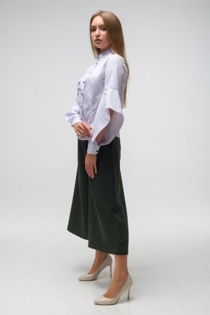 First Land Fashion: Блузка Каприз белая ТБК 2781 - фото 2