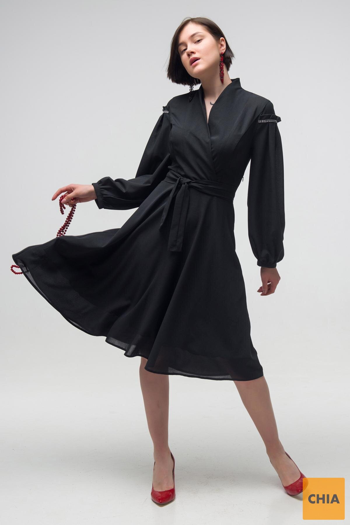 Платье Иллюзия черное