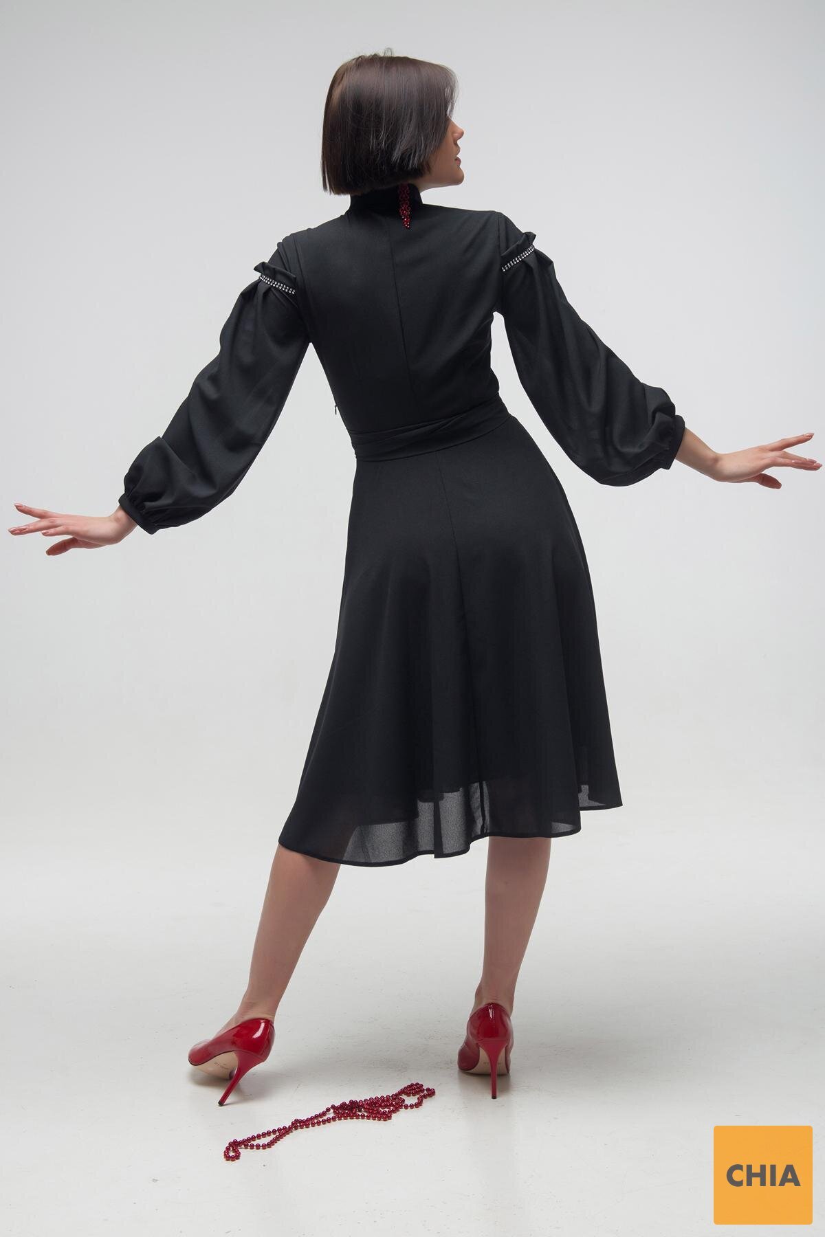 Платье Иллюзия черное