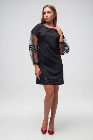 First Land Fashion: Платье Бонита черное ТПБ 2701 - фото 4