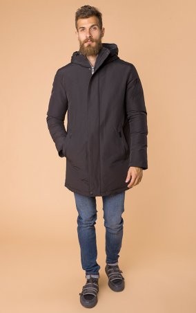 MR520: Теплая водоотталкивающая куртка с капюшоном MR 102 1696 0819 Black - фото 4