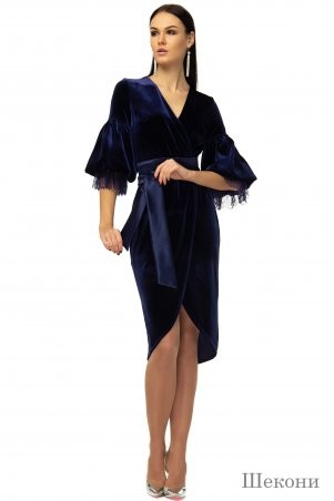 Angel PROVOCATION: Платье Шекони синее - фото 1