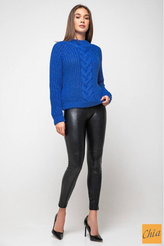 Свитер вязанный Ангел с люрексом