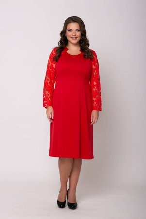 Tatiana: Нарядное платье ДЖУДИТ красное - фото 1