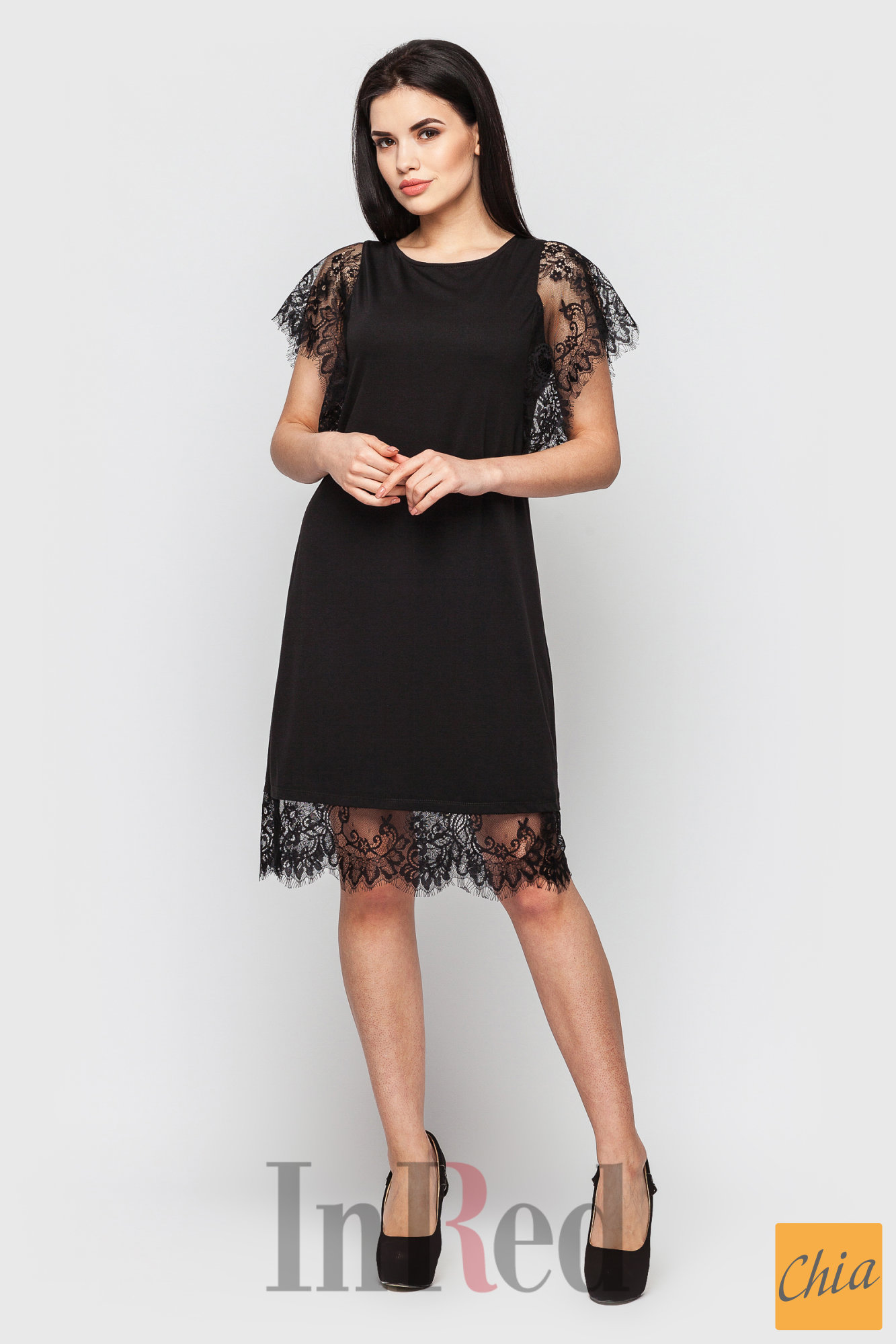 Платье "LAMODE" черное