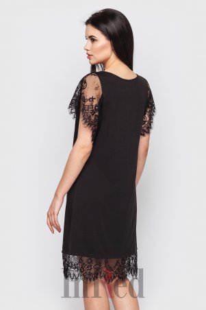 InRed: Платье "LAMODE" черное 7415 - фото 3