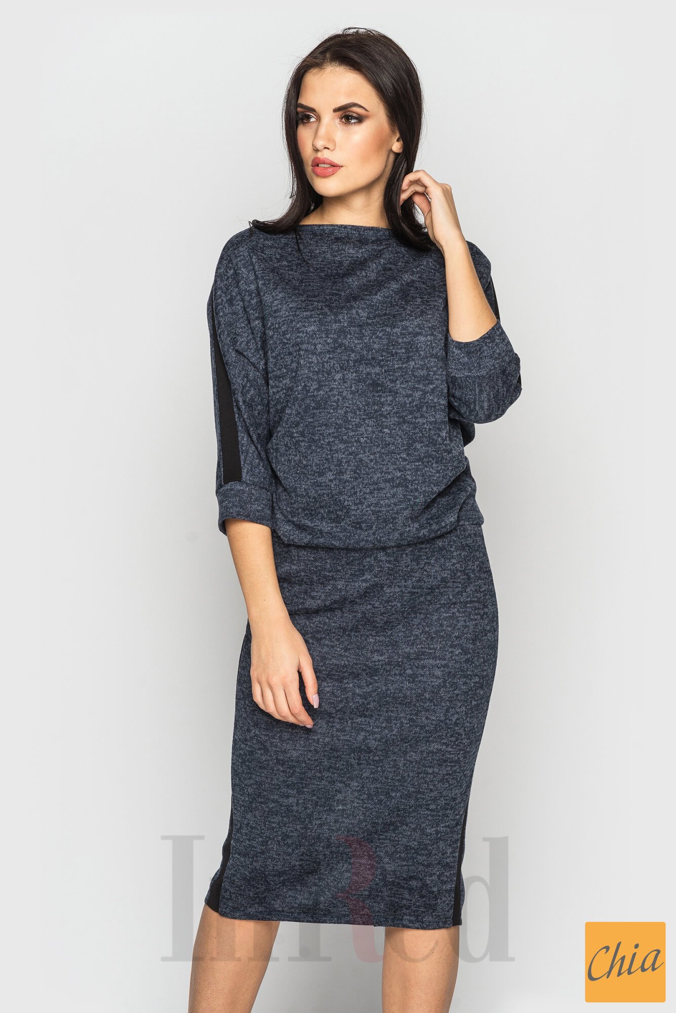 Платье "ELEGANCE" синее