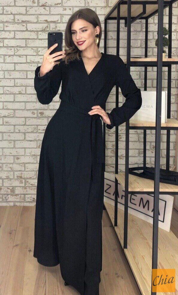 Платье макси «Каролина» с разрезом