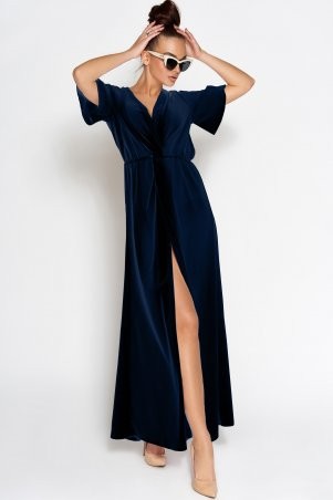 Jadone Fashion: Туника Элен тёмно-синий - фото 1