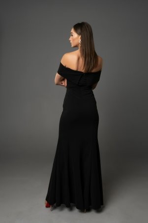 SVON: Длинное вечерние платье с открытыми плечами 3025 - фото 11