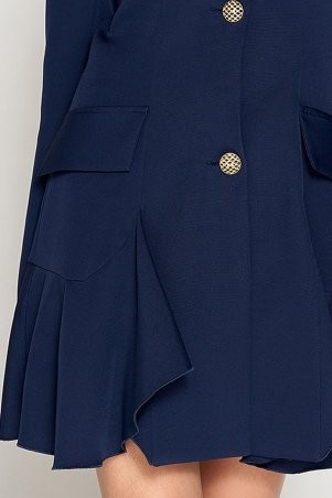Jadone Fashion: Платье Рита тёмно-синий - фото 1