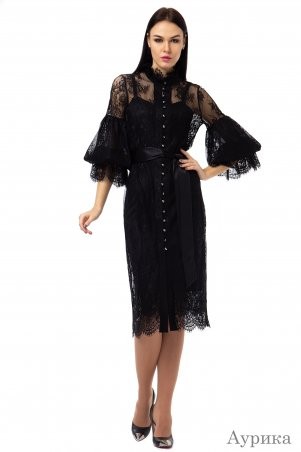Angel PROVOCATION: Платье-двойка АУРИКА черный - фото 1