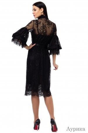 Angel PROVOCATION: Платье-двойка АУРИКА черный - фото 2