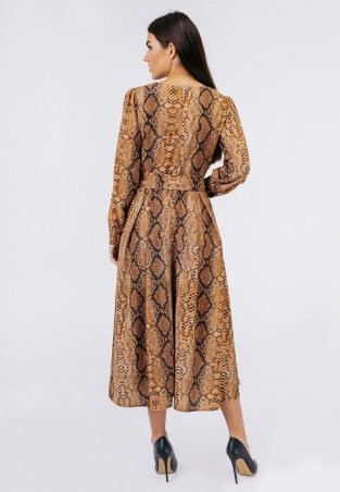 Bessa: Приталенное платье миди длины 1958 - фото 3