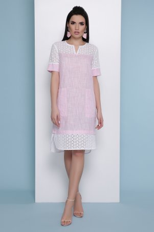 Glem: Платье Сати к/р розовый p48404 - фото 2