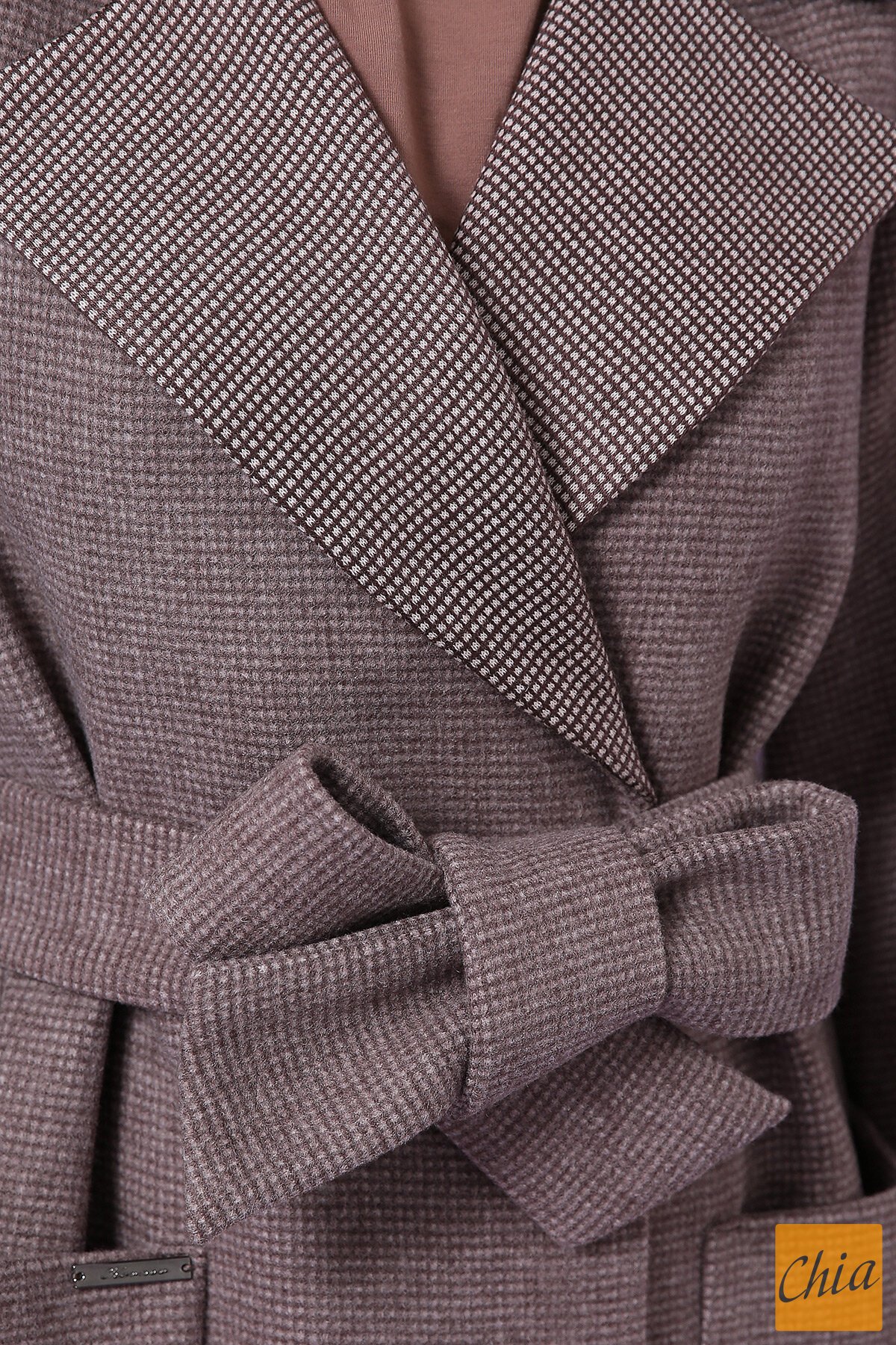 Пальто П-347-М-90 7-т.бежевый