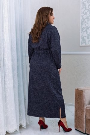 So StyleM: Платье большого размера трикотажное 1217-4 - фото 2