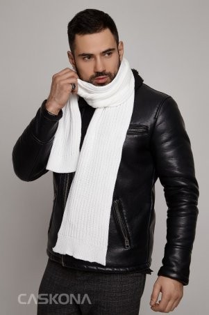 AMERICA ШАРФ белый