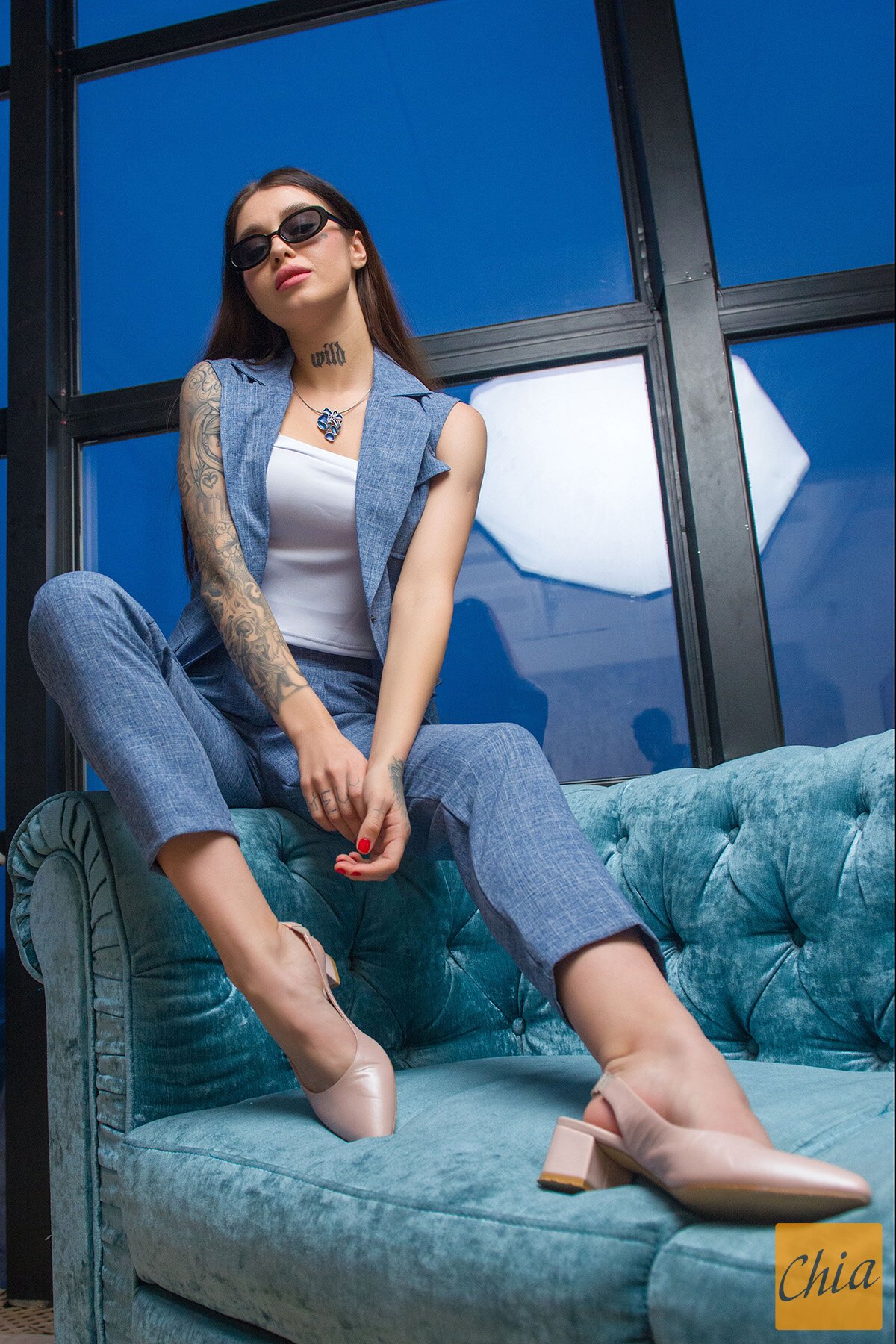 Костюм Майями джинсовый