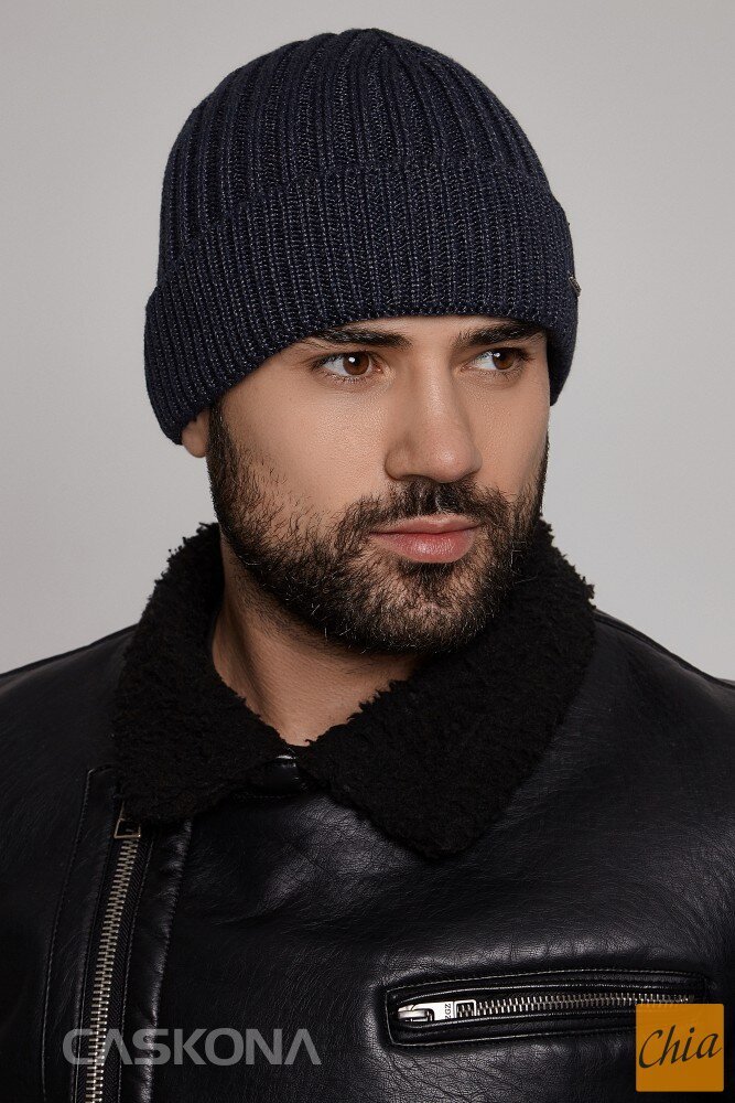 ATLANTICA FLIP MELANGE ШАПКА синий