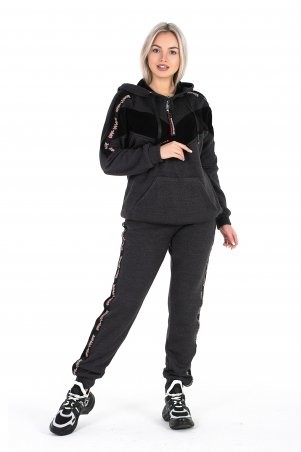 Vicco: Женский спортивный костюм (цвет тёмно-серый) 2438 - фото 1