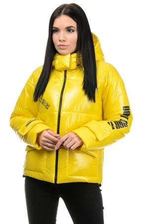 A.G.: Куртка демисезонная «Эльза» 283 желтый - фото 1
