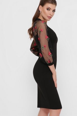Glem: Платье Флоренция В д/р черный 1 p55035 - фото 3