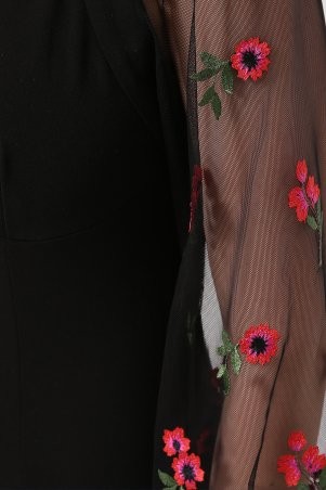 Glem: Платье Флоренция В д/р черный 1 p55035 - фото 5
