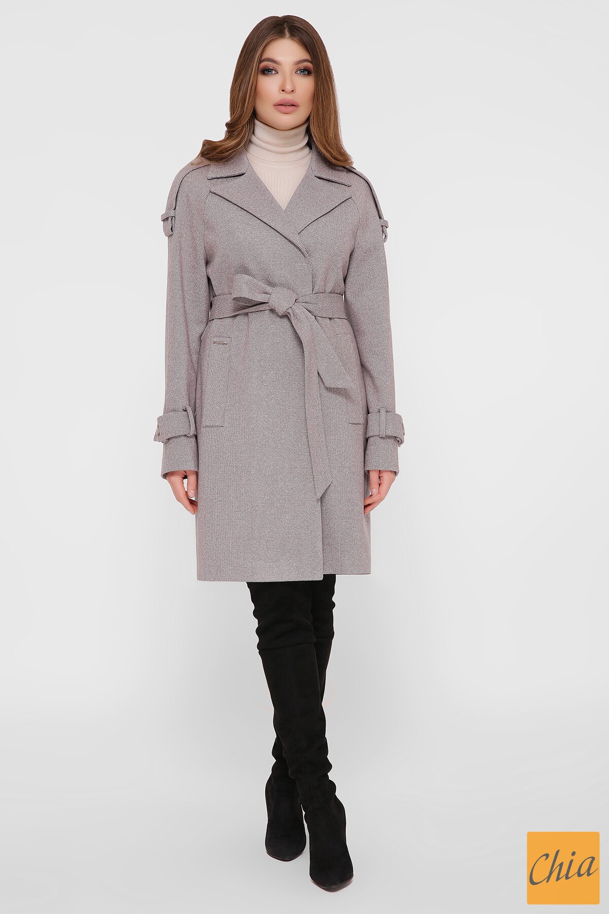 Пальто ПМ-129 12-серый