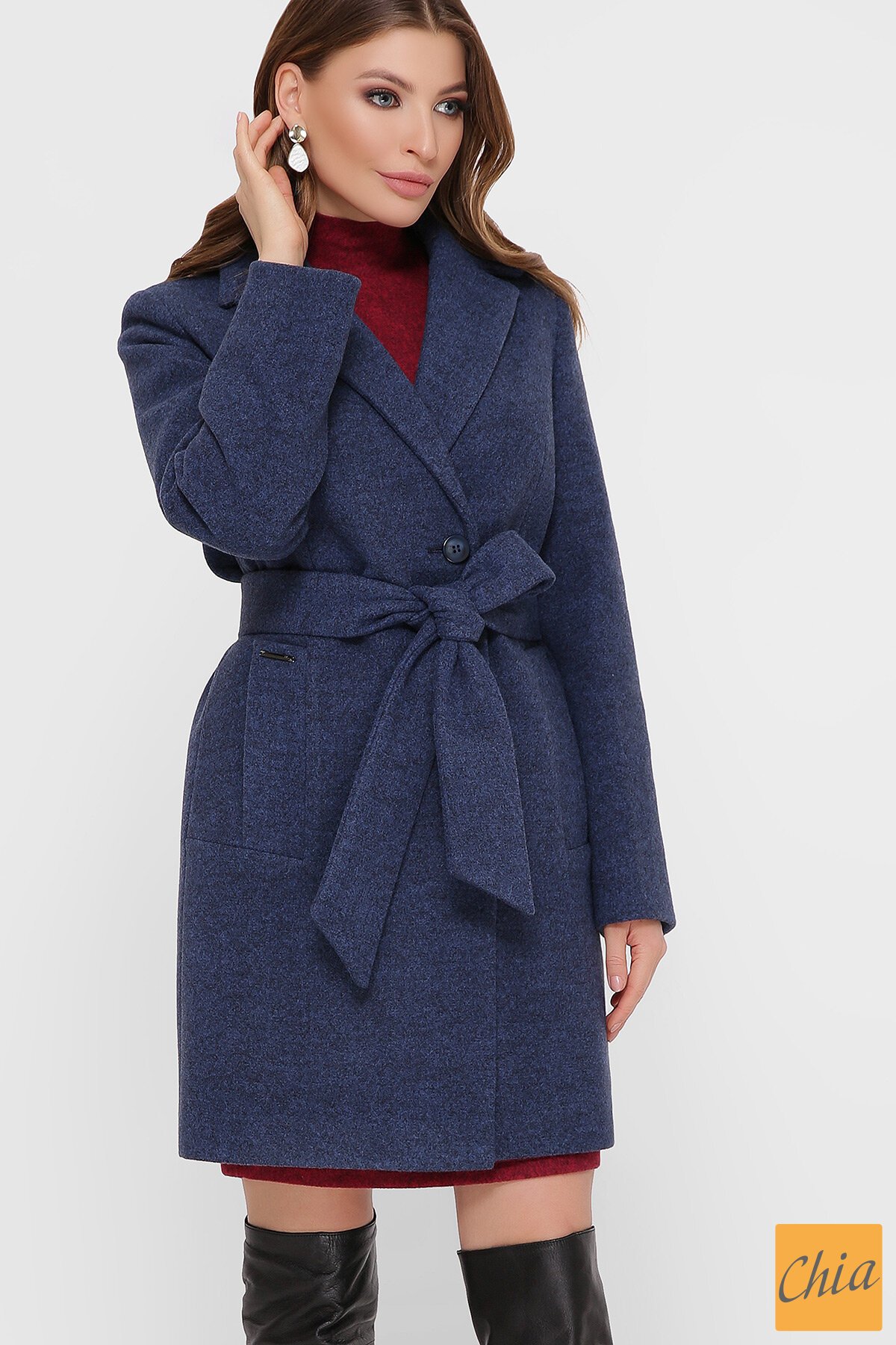 Пальто ПМ-111 синий