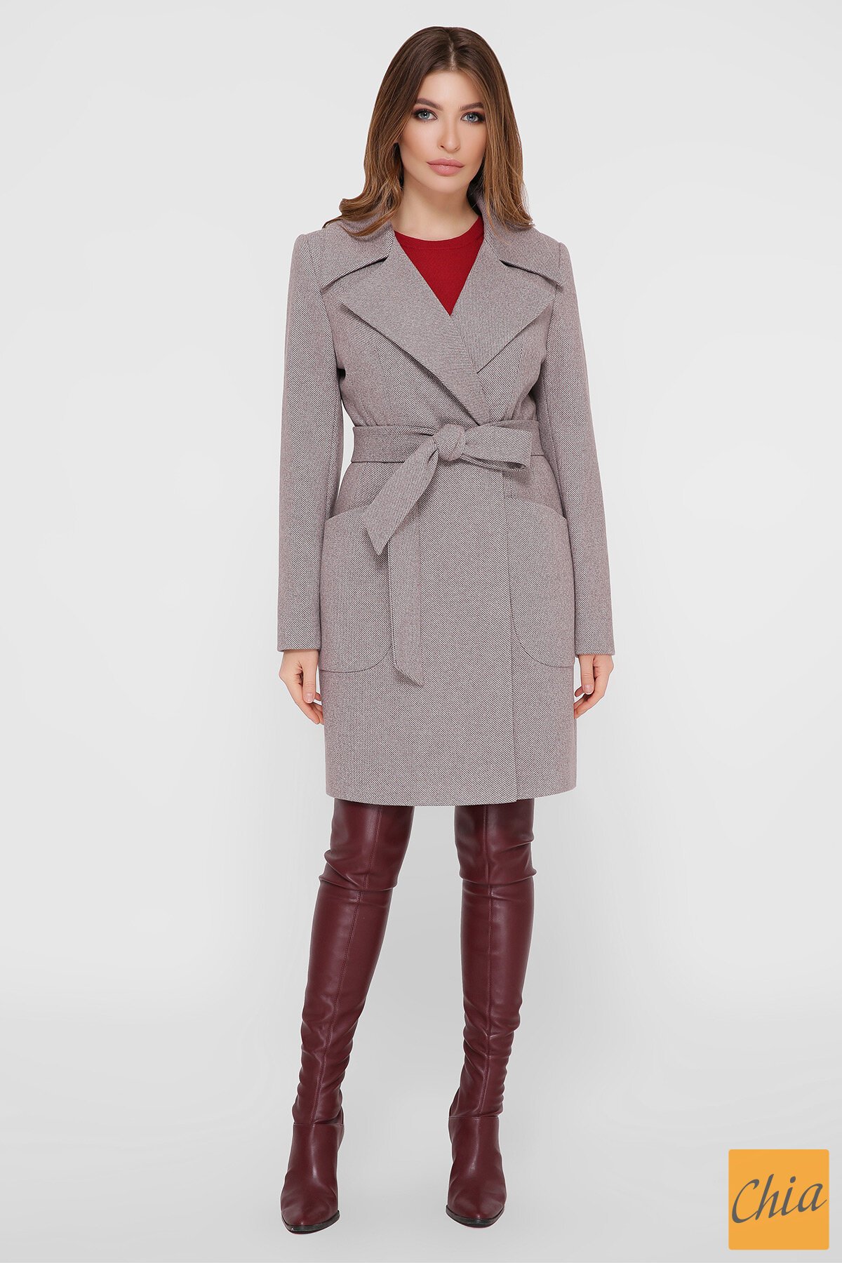 Пальто ПМ-123 12-серый