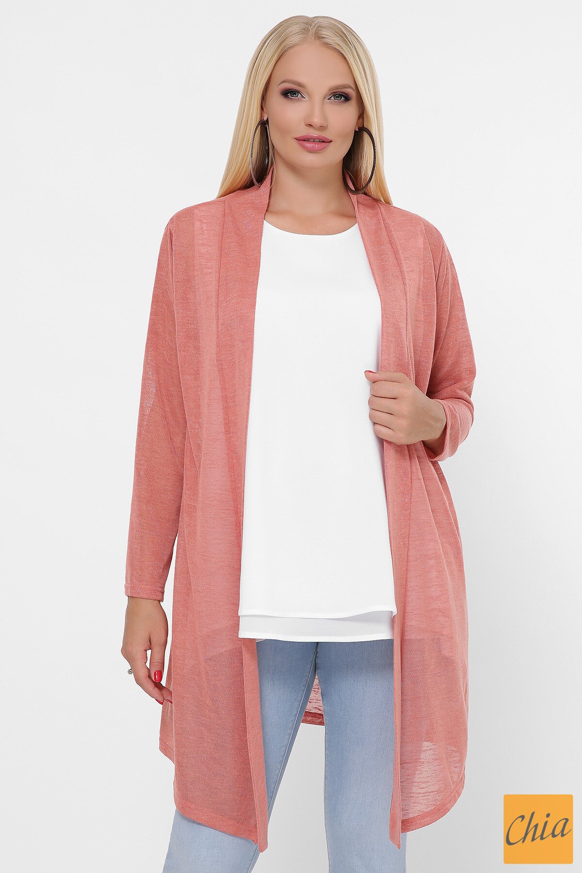 0201 Кардиган терракот