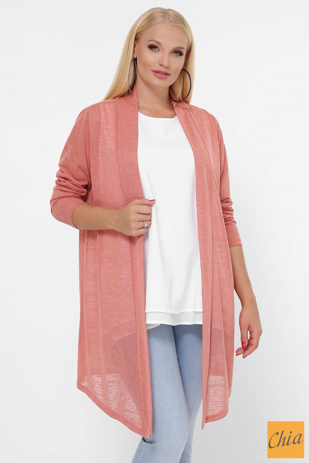 0201 Кардиган терракот