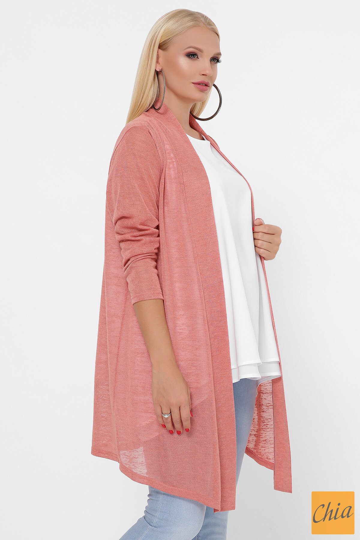 0201 Кардиган терракот