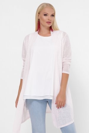 0201 Кардиган розовый