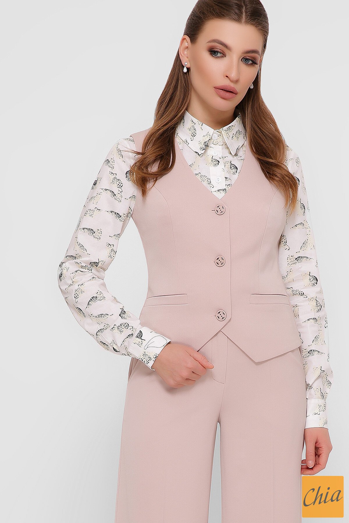 Жилет Эрнест бежевый