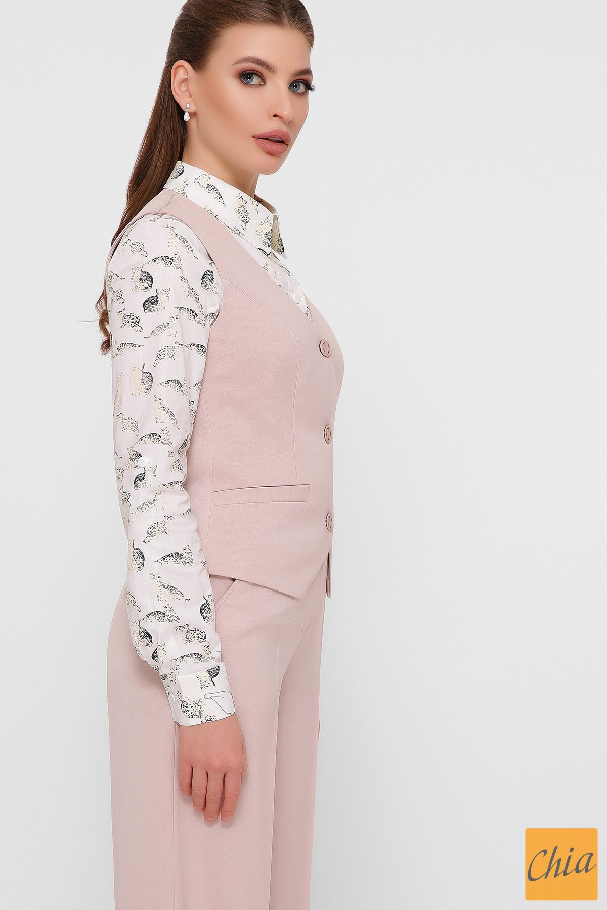 Жилет Эрнест бежевый