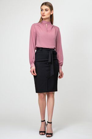 Itelle: Шифонова блуза лілового кольору Меган 21215 - фото 3