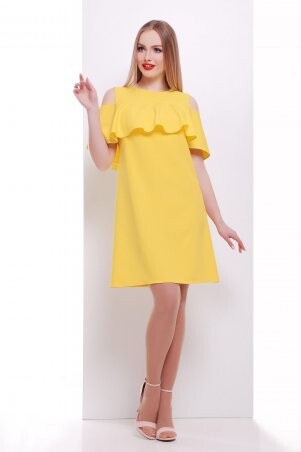 Glem: Платье Ольбия б/р желтый p34222 - фото 1