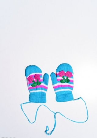 ISSA PLUS: Детские перчатки и варежки 7866_голубой - фото 1