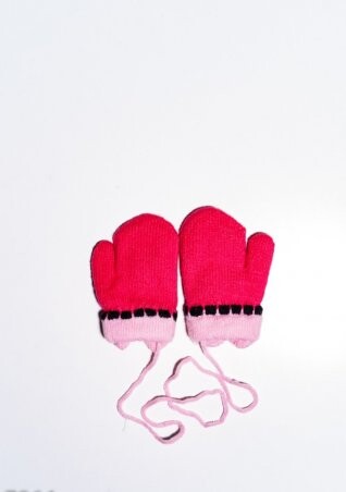ISSA PLUS: Детские перчатки и варежки 7864_коралловый - фото 2