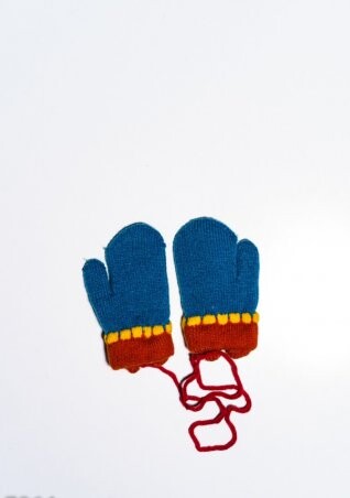 ISSA PLUS: Детские перчатки и варежки 7864_бирюзовый - фото 2