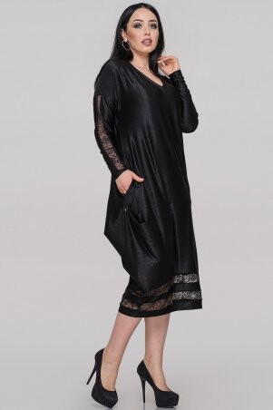 V&V: Платье 2906.17 черное 2906.17 - фото 3