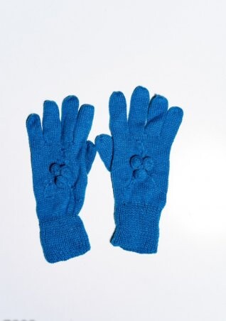 ISSA PLUS: Женские перчатки 7892_синий - фото 1