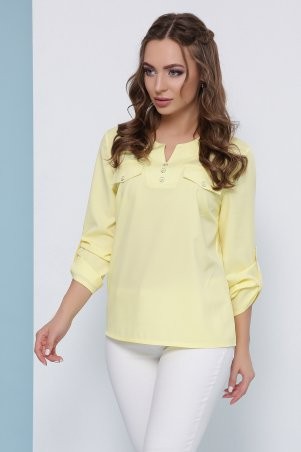 MarSe: Блуза 1848 лимонный - фото 1