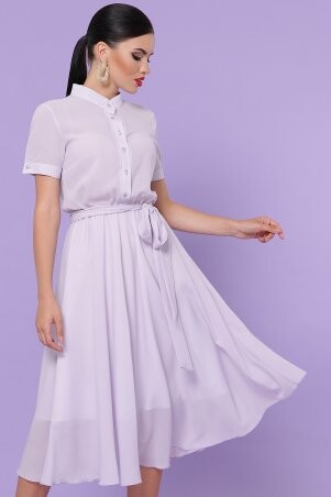 Glem: Платье Изольда-2 к/р лавандовый p49650 - фото 1