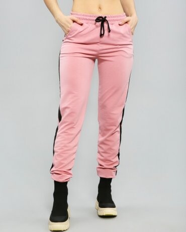 ISSA PLUS: Спортивные штаны 11502_розовый - фото 1