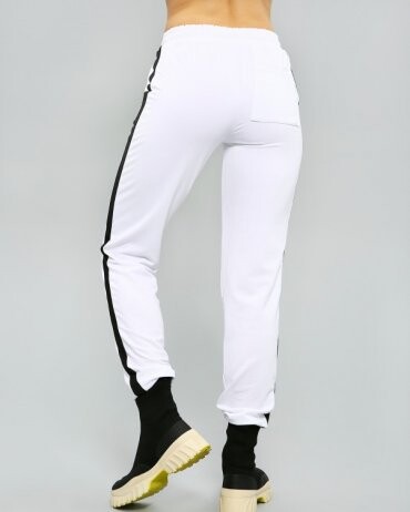 ISSA PLUS: Спортивные штаны 11502_белый - фото 3