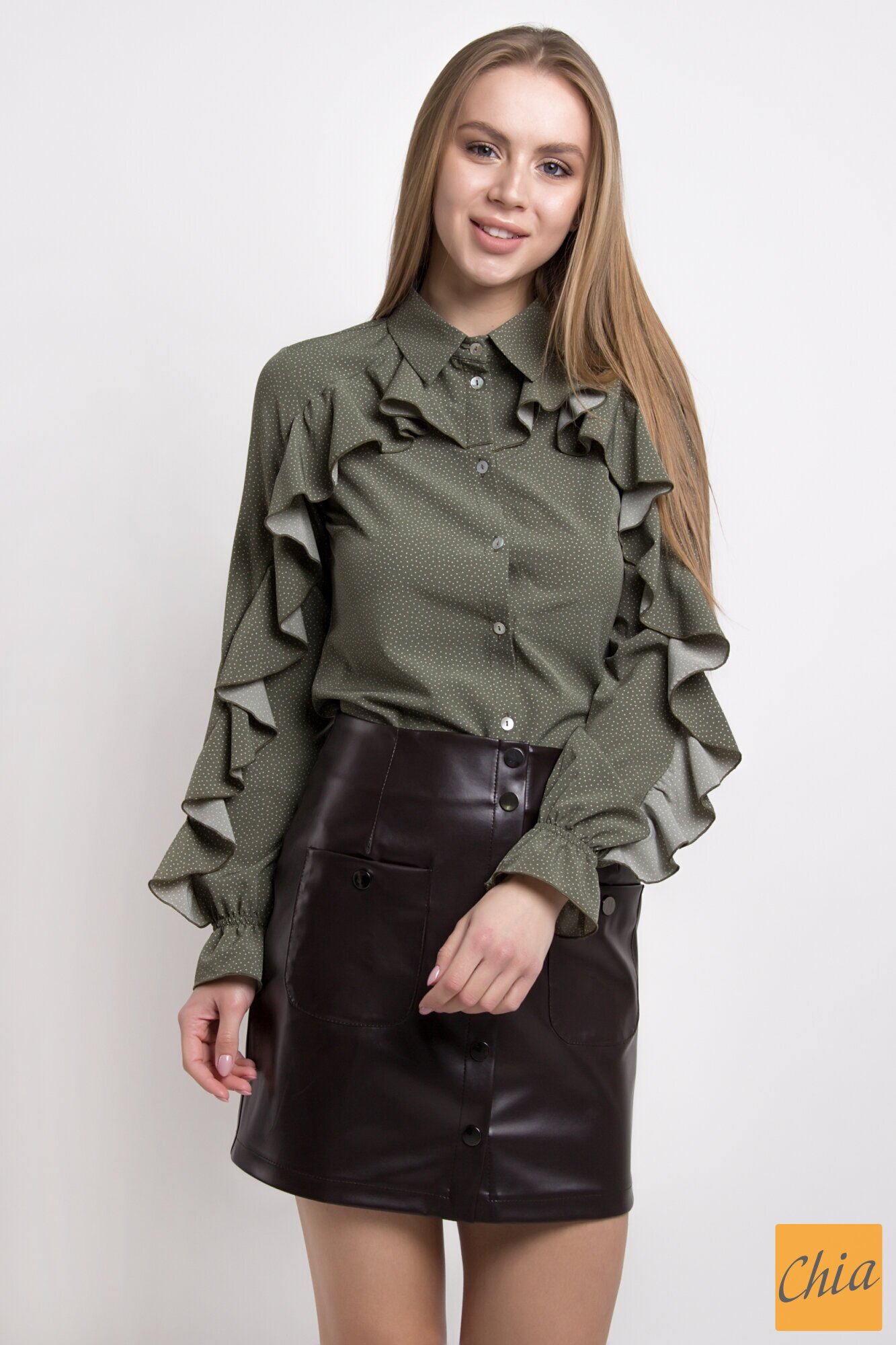 Блузка Snow_горох